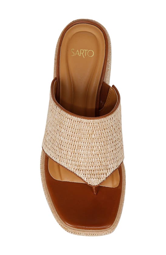 Shop Sarto By Franco Sarto Ferrara Platform Sandal In Natural
