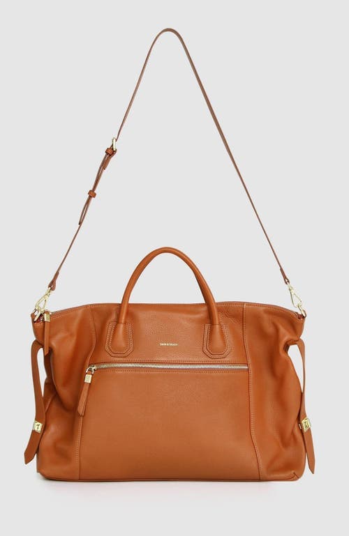 Shop Belle & Bloom Wild Heart Weekender Bag In Camel