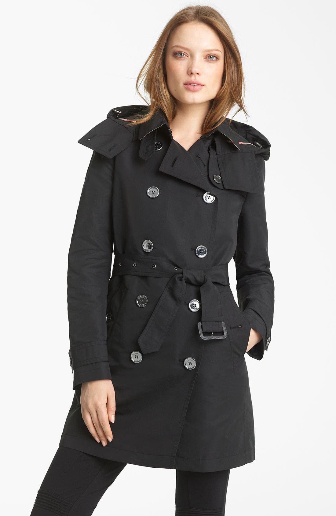 Burberry Brit Double Breasted Trench Coat Nordstrom