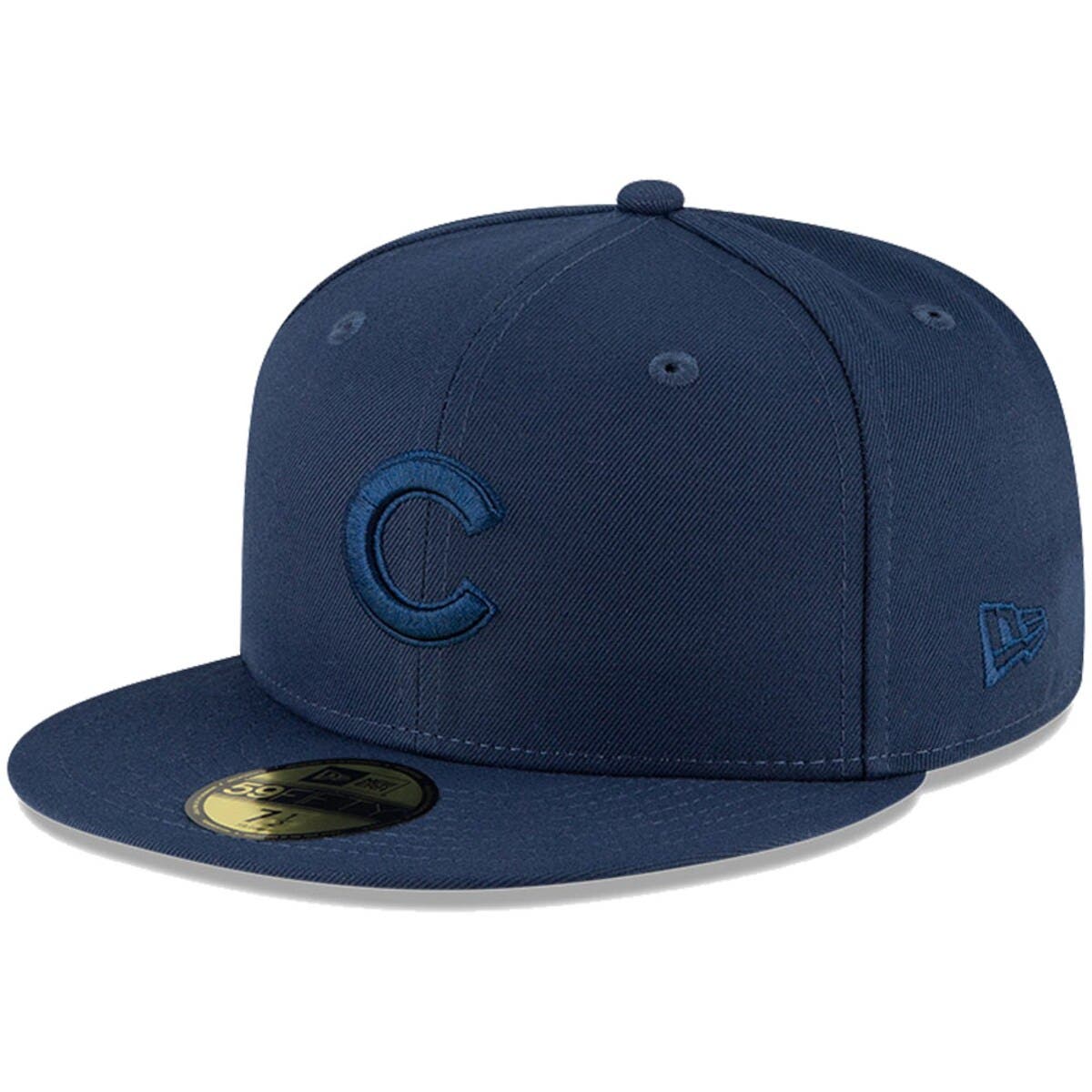 New Era Men's New Era Navy Chicago Cubs Oceanside Tonal 59FIFTY Fitted