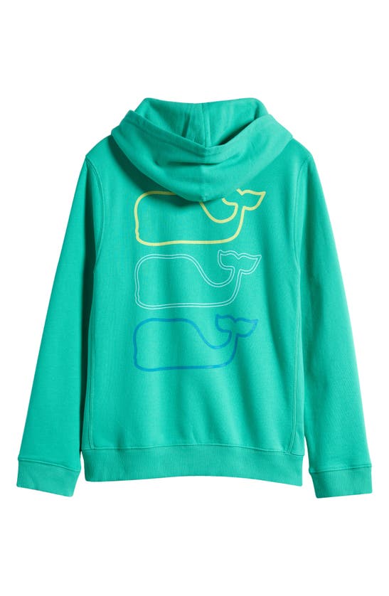 Shop Vineyard Vines Kids' Sun Washed Graphic Hoodie In Gumdrop