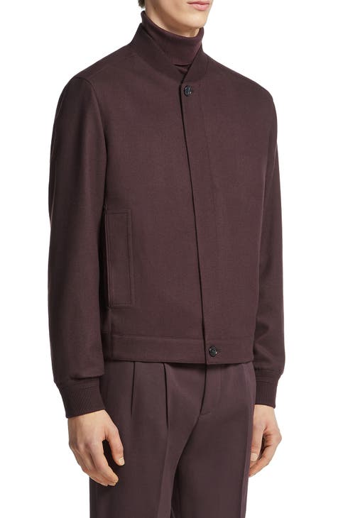 Double Face Cashmere Bomber Jacket - Ready to Wear