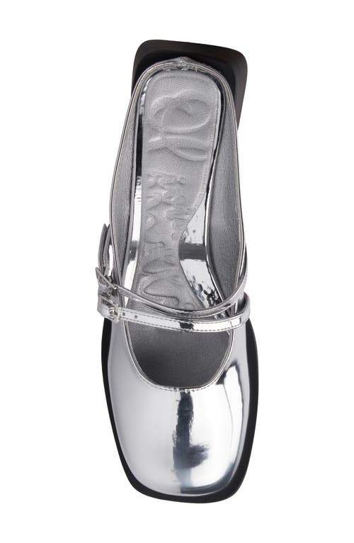 Olivia Miller Aquarius Mule In Silver