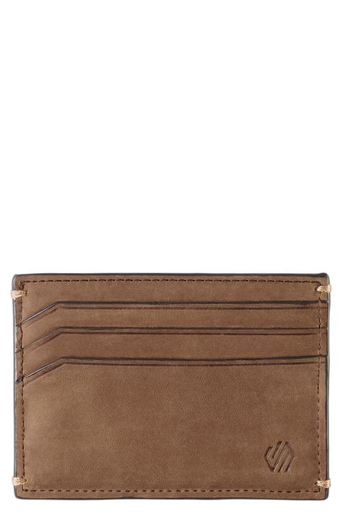 Kingston Leather Card Case in Tan Oiled