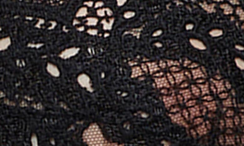 Shop Simone Perele Mystic Underwire Embroidered Plunge Bra In Black