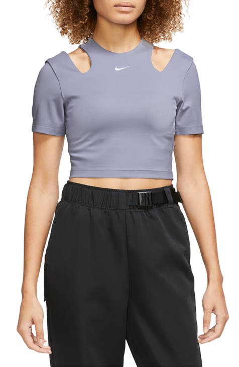 Nike Women's Top - Blue - M