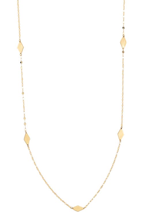 Lana Jewelry Kite Station Necklace in Yellow Gold 