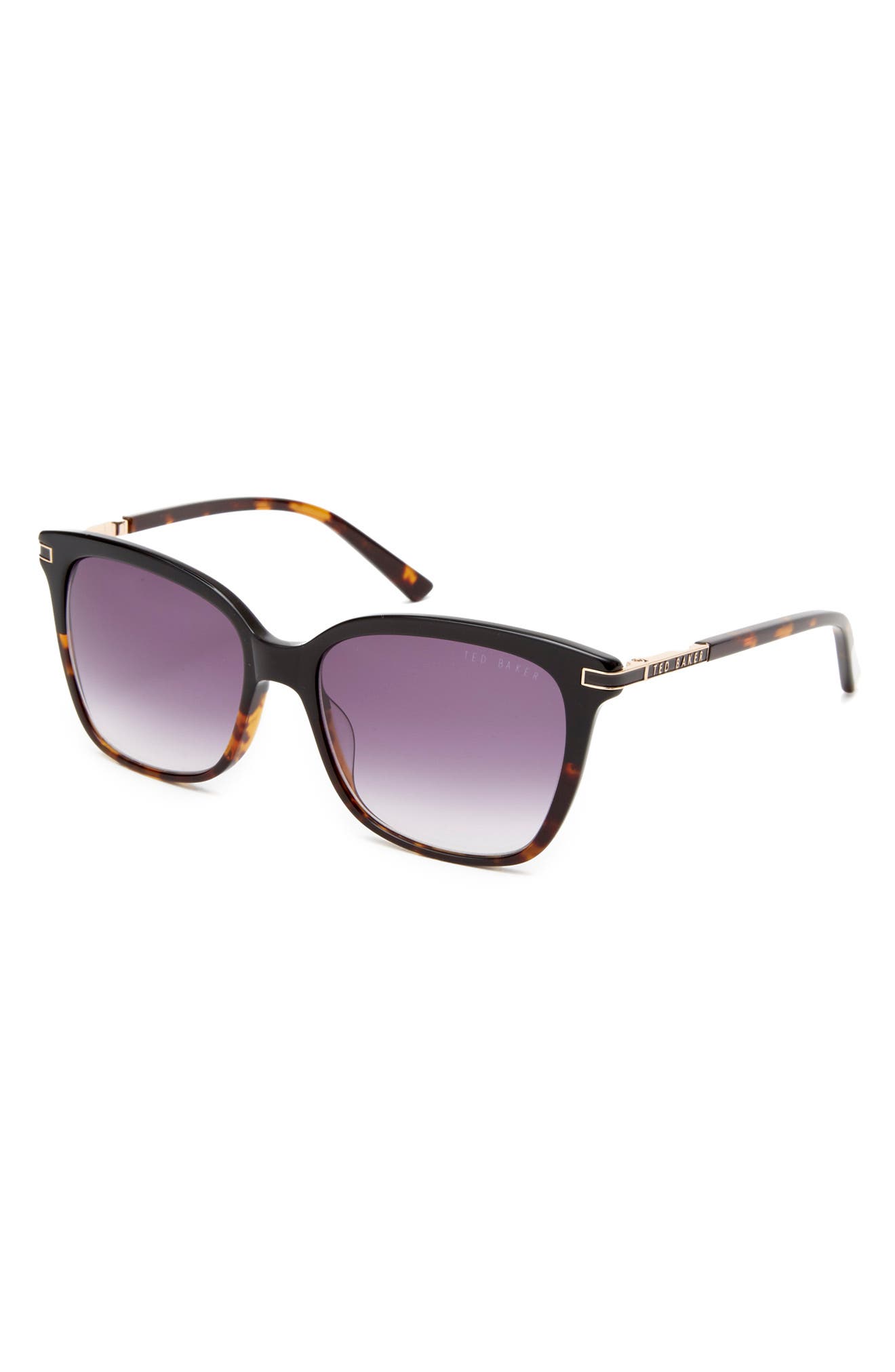 ted baker black square sunglasses