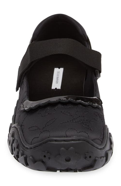 Cecilie Bahnsen Women's Octave Embroidered Mary Jane Sneaker In Black