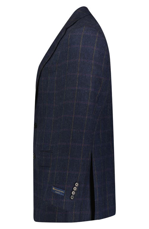 Shop Brooks Brothers Regent Fit Wool Blend Sport Coat In Nvyhbwp