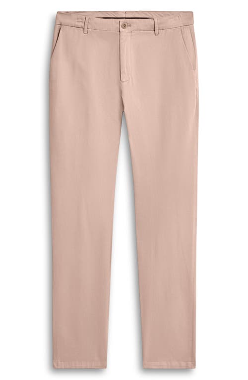 Shop Bugatchi Parker Stretch Chino Pants In Caramel