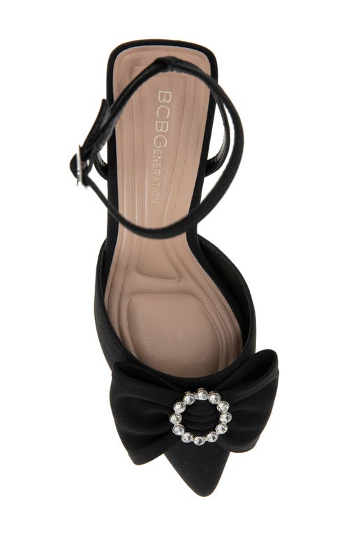 Bcbgeneration Ipany Ankle Strap Pump In Black