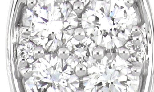 Bony Levy Gatsby 18k Gold Diamond Square Cluster Pendant Necklace In 18k White Gold