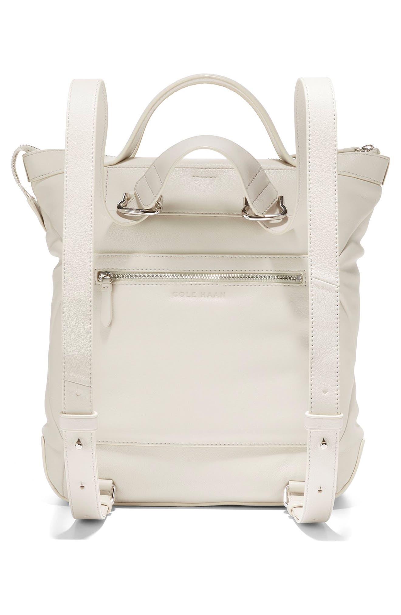 Cole Haan Grand Ambition Small Quilted Leather Convertible Backpack