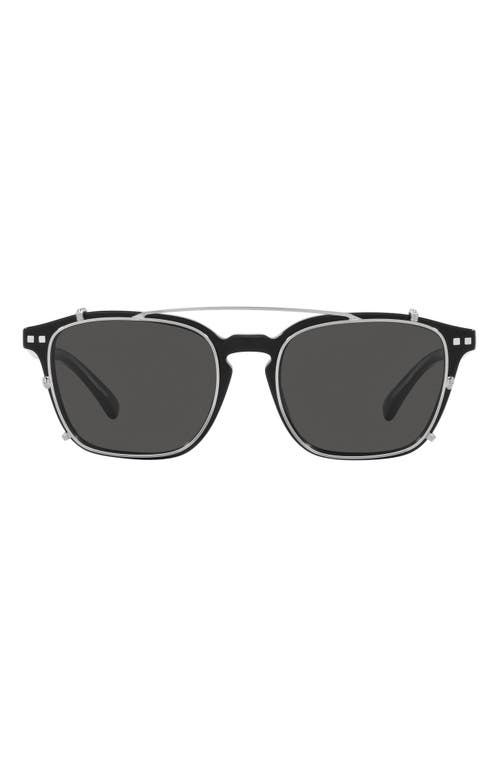 Brooks Brothers 55mm Square Sunglasses In Gray