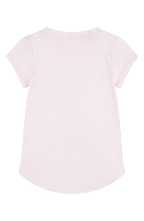 Shop Nike Kids' Love Icon Stack T-shirt In Pink Foam