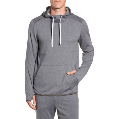 Rhone Nylon Tactel Hoodie, Grey