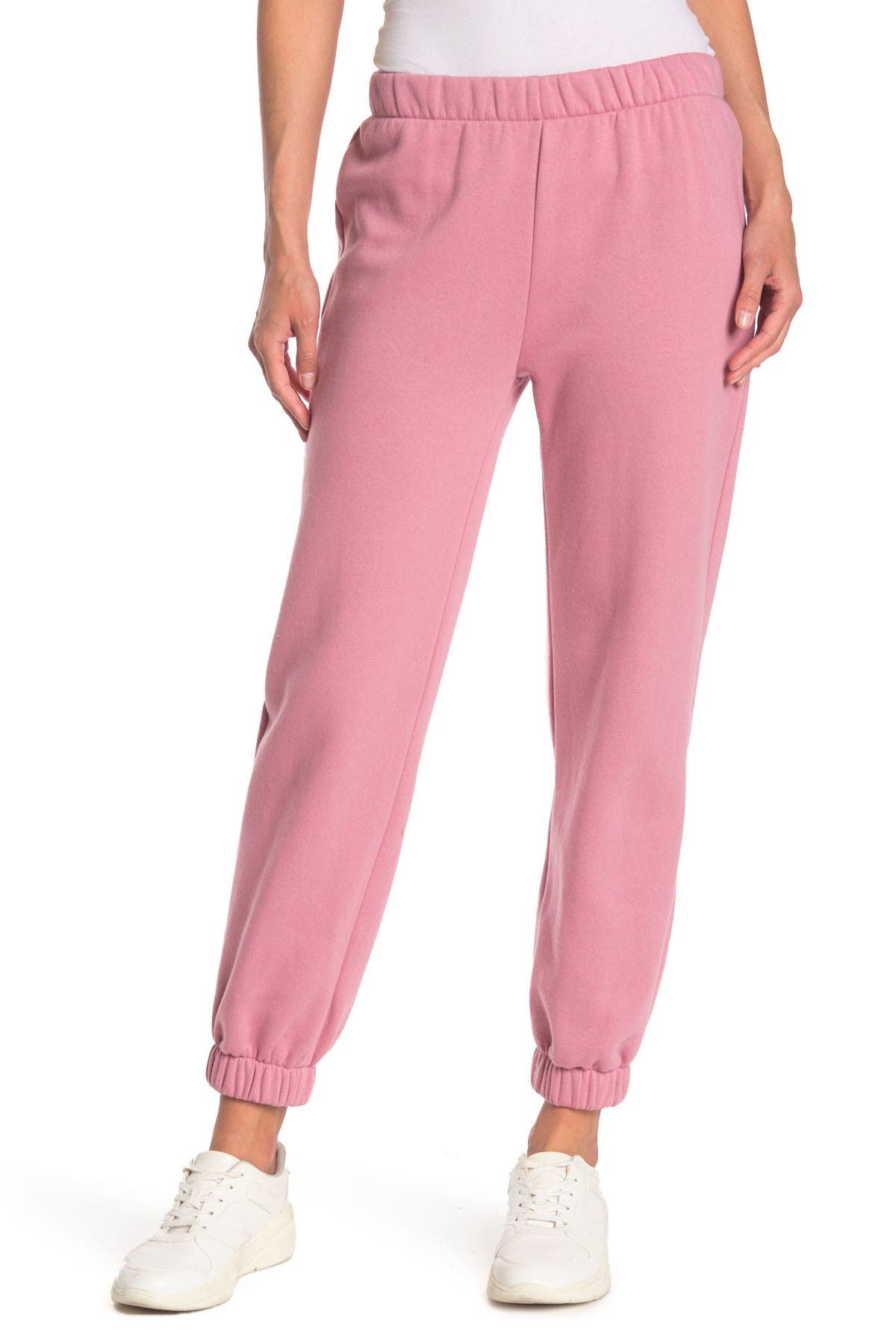 Abound Fleece Sweatpants In Medium Pink