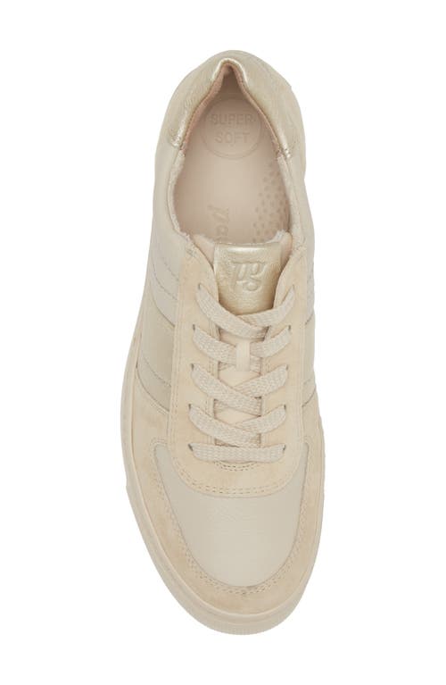 Shop Paul Green Unity Platform Sneaker In Sand Biscuit Combo