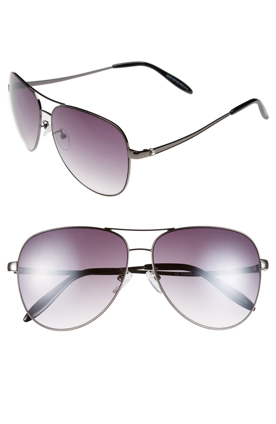 Icon Eyewear 60mm Aviator Sunglasses Nordstrom
