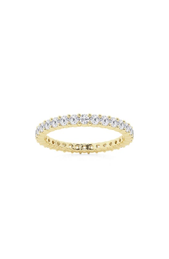 Badgley Mischka Round Cut Lab Created Diamond Infinity Ring In Yellow