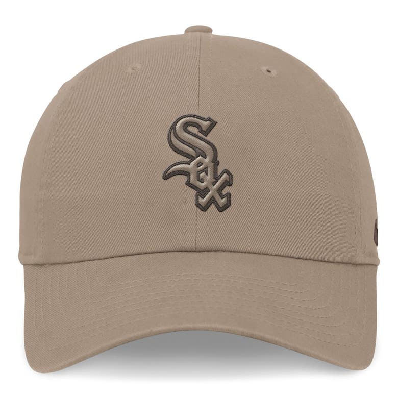 Shop Nike Khaki Chicago White Sox Statement Club Adjustable Hat