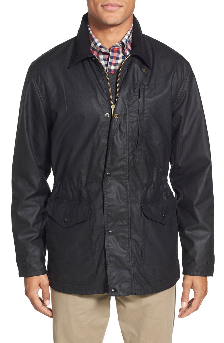 Filson 'Cover Cloth Mile Marker' Waxed Cotton Coat (Nordstrom Exclusive ...
