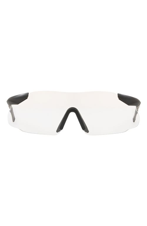 Oakley Ess Ice 200mm Wrap Shield Sunglasses in Matte Black at Nordstrom