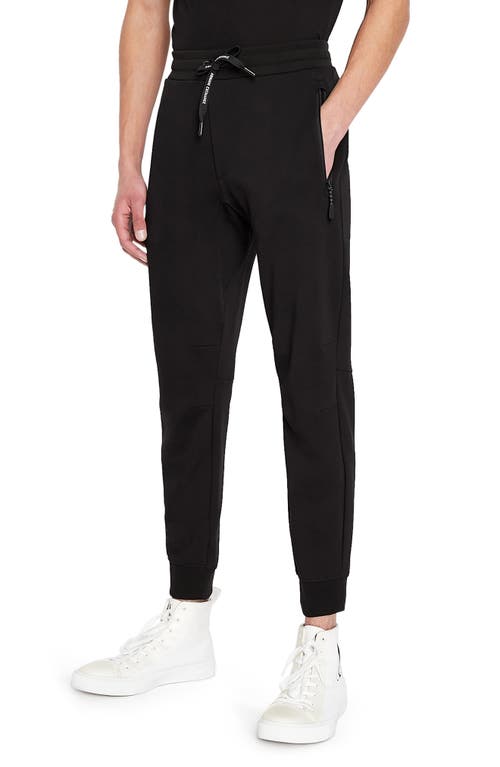Milano New York Sweatpants in Solid Black