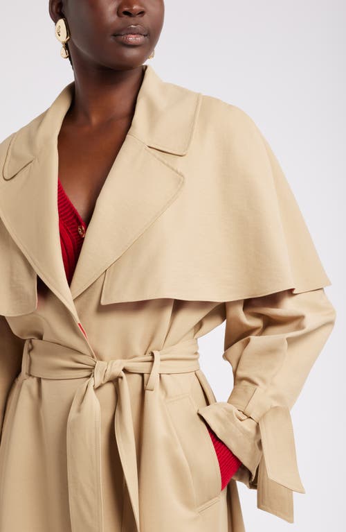 Shop Nordstrom X Harlem's Fashion Row Harbison Trench Coat In Tan Travertine