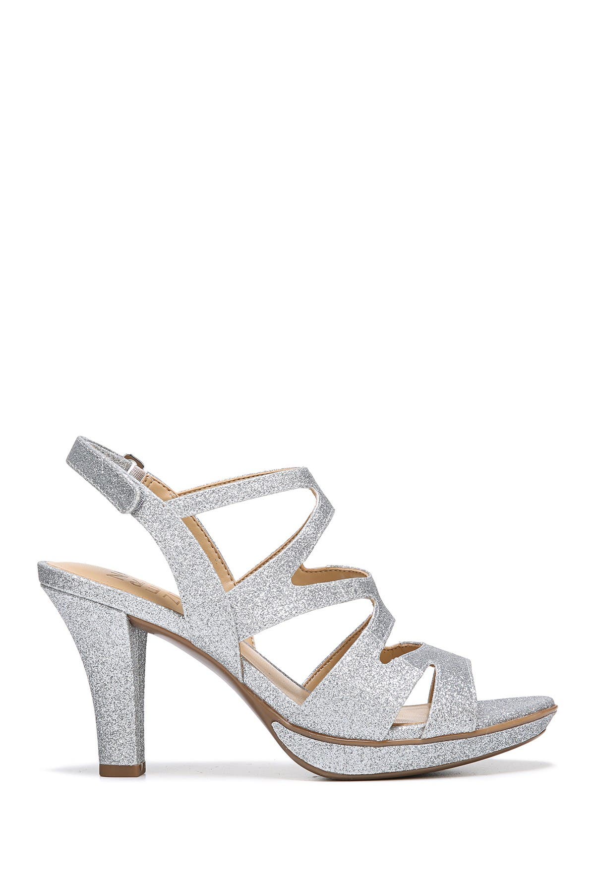 naturalizer dianna silver glitter