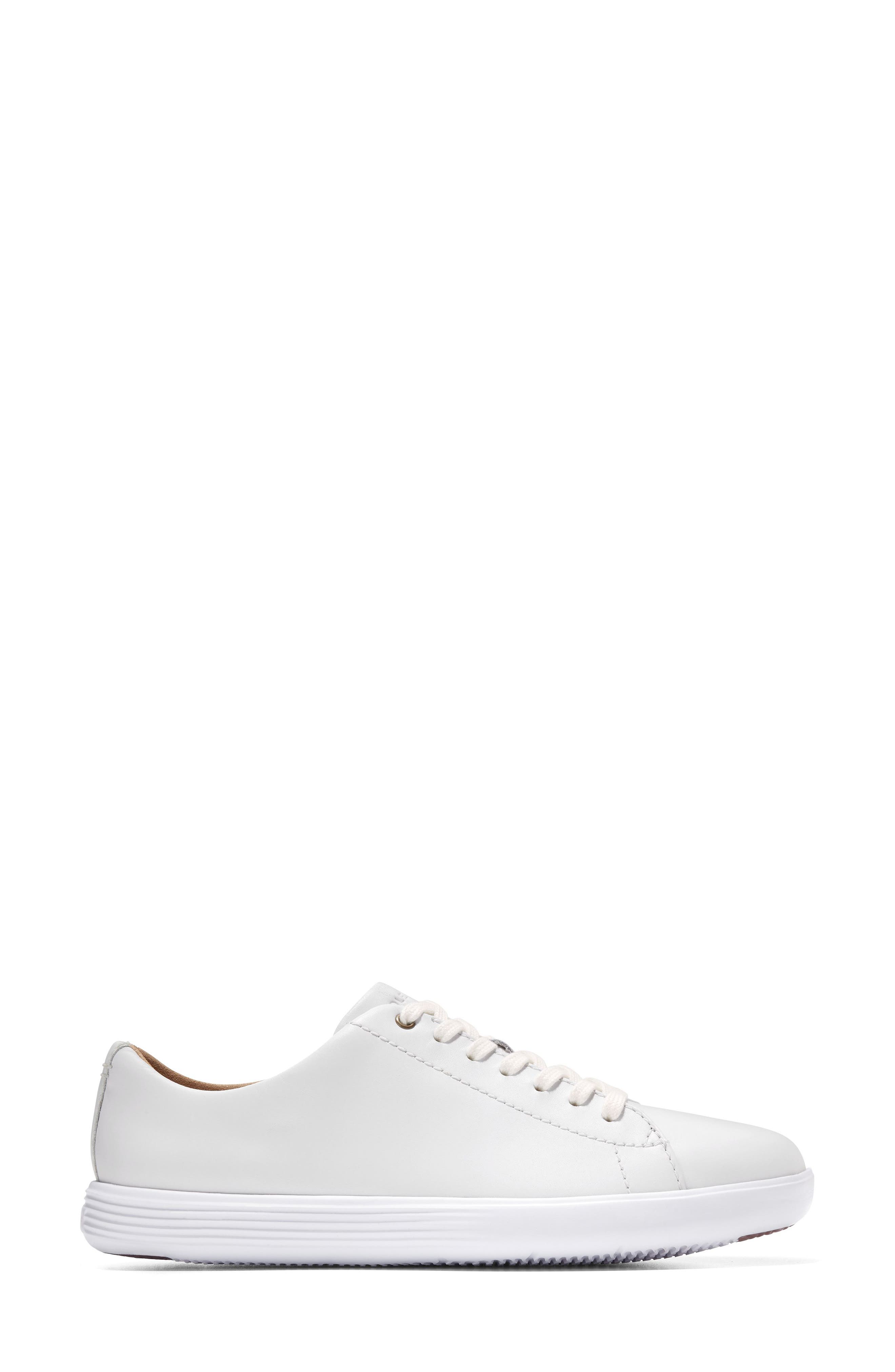 cole haan grand court leather platform sneaker