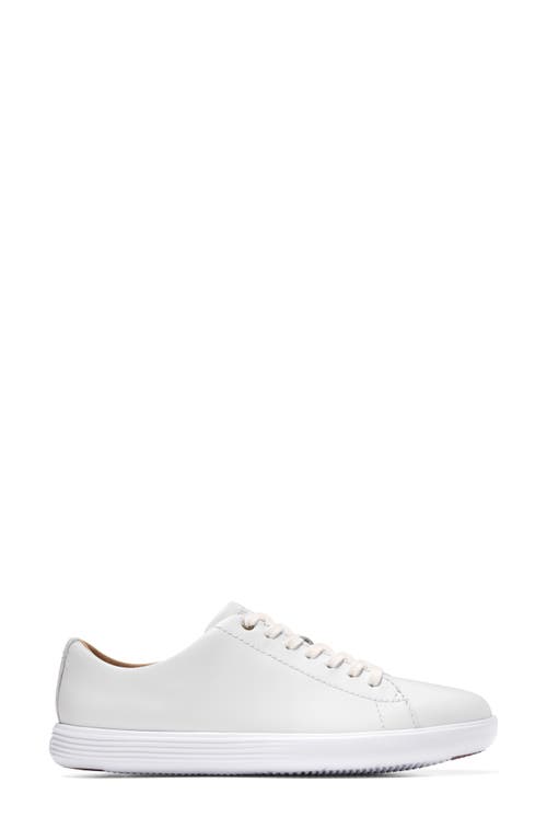 Shop Cole Haan Grand Crosscourt Sneaker In Optic White/white