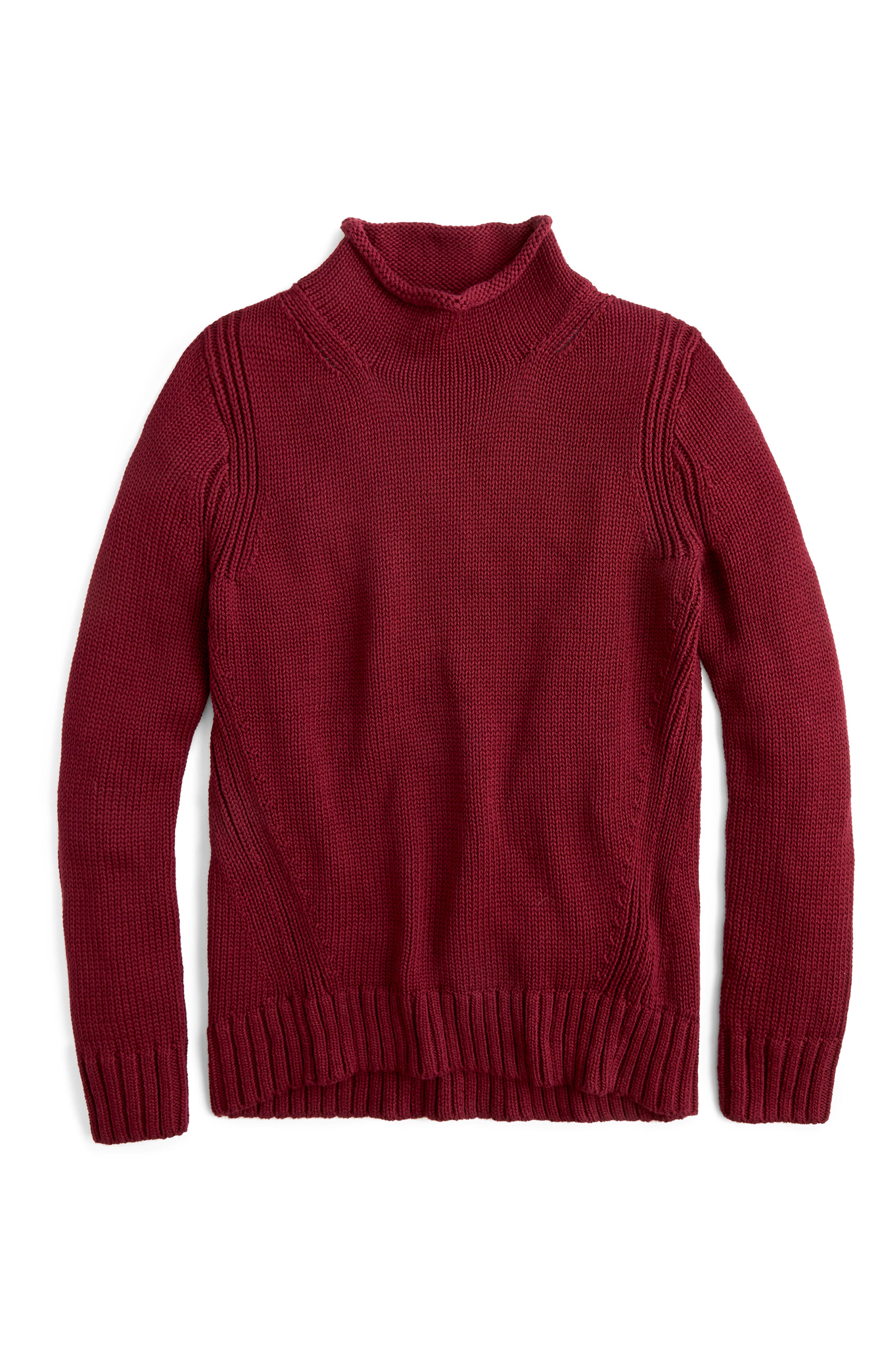j crew mens roll neck sweater