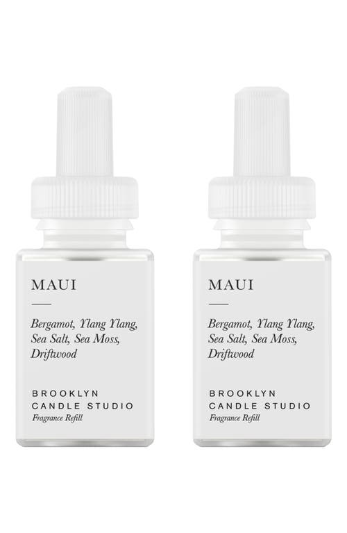 PURA x Brooklyn Candle 2-Pack Diffuser Fragrance Refills in Maui at Nordstrom