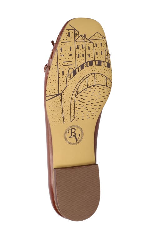 Shop Bella Vita Francie Ballet Flat In Dark Tan