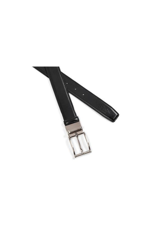 Shop Anthony Veer Bari Leather Belt In Black