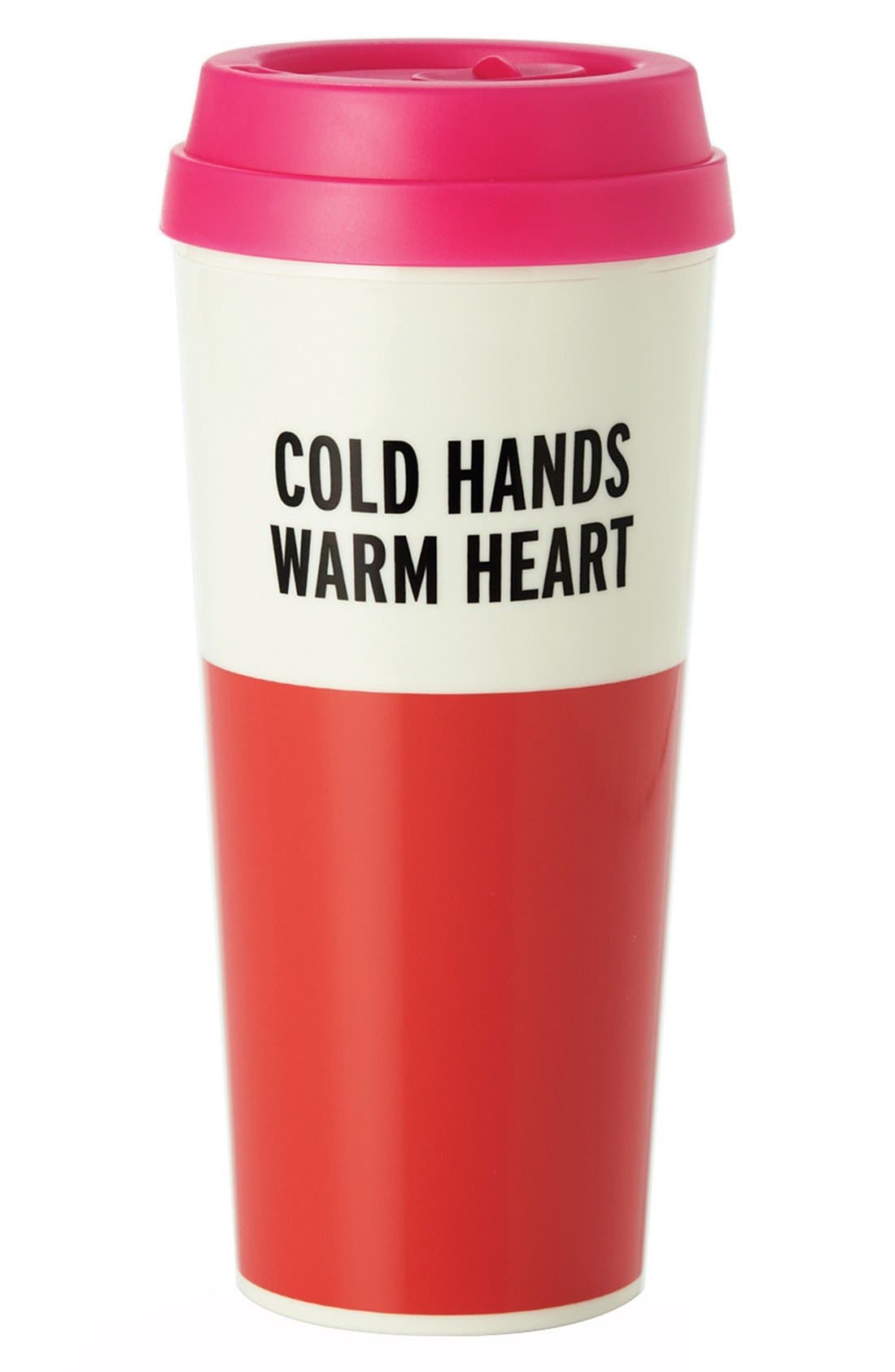 kate spade new york 'cold hands' thermal travel mug Nordstrom