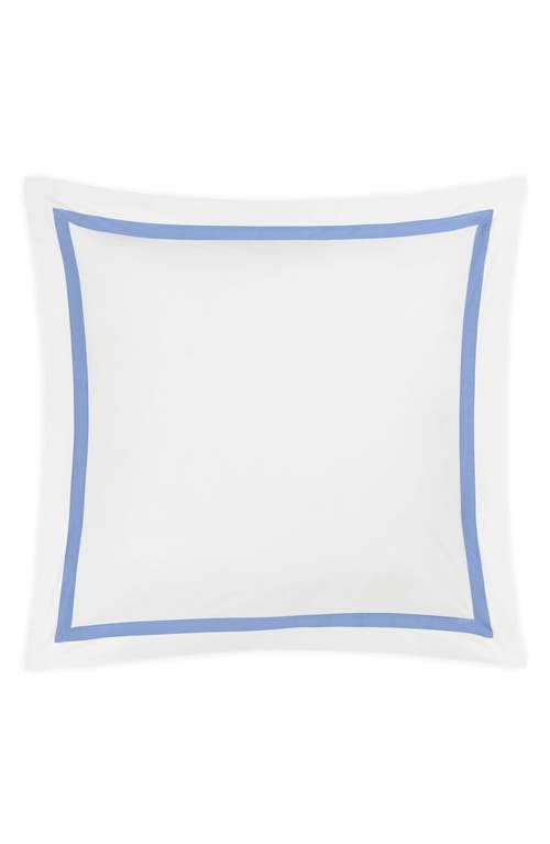 Matouk Lowell Egyptian Cotton Euro Sham in Azure at Nordstrom