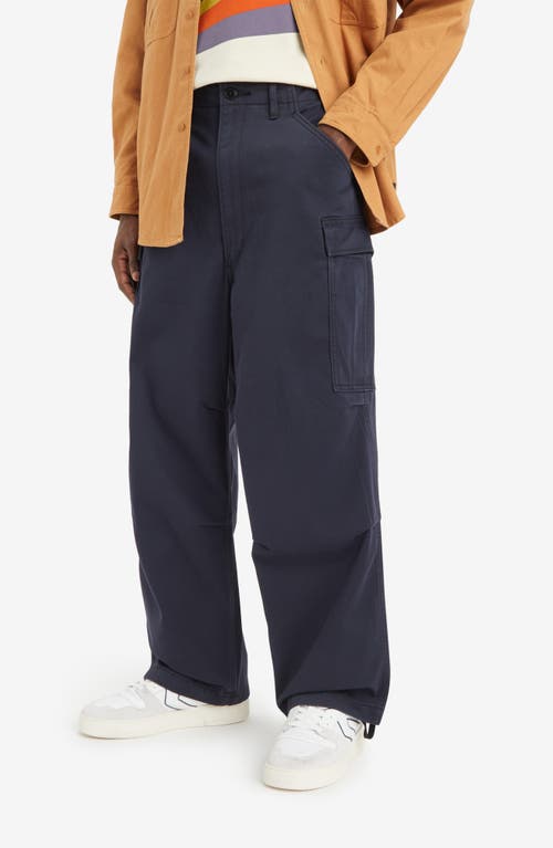 Shop Levi's Skate Loose Fit Cargo Pants In Anthracite Night