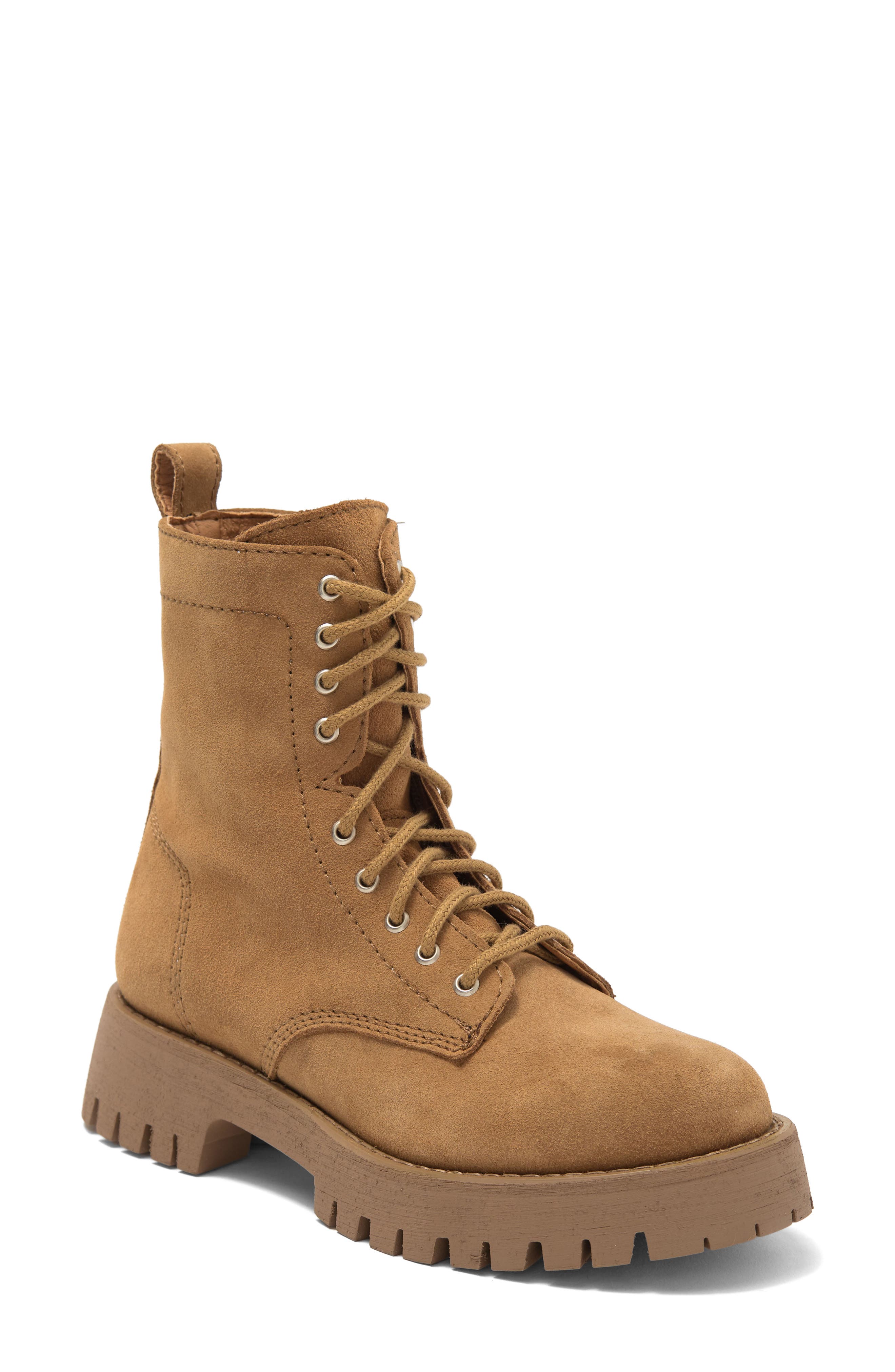 Steve Madden Linze Lug Sole Combat Boot (Women) | Nordstromrack