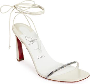 White lace outlet christian louboutin