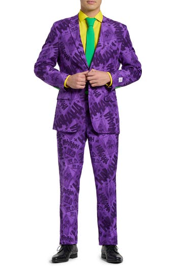 Opposuits The Joker 3-piece Tuxedo Set (regular & Big)<br /> In Purple
