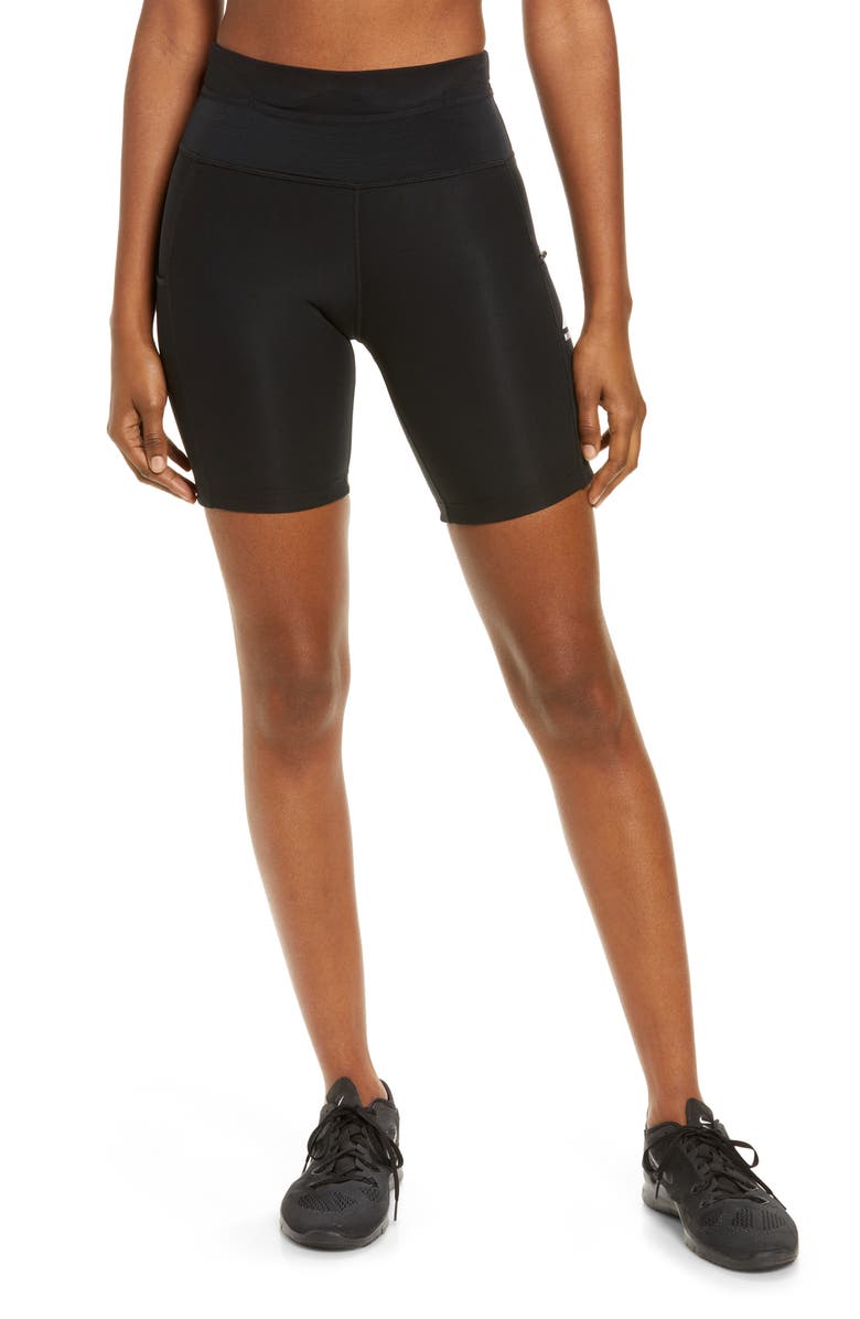 Nike Epic Luxe Dri-FIT Trail Pocket Running Bike Shorts | Nordstrom
