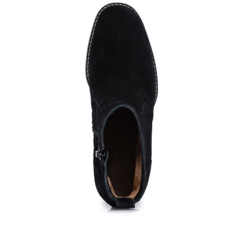 Bernardo Footwear Norwich Heeled Ankle Bootie In Black