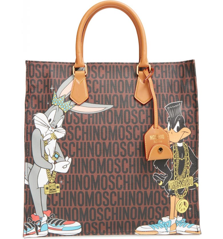 Moschino Looney Tunes Bugs Daffy Tote Nordstrom