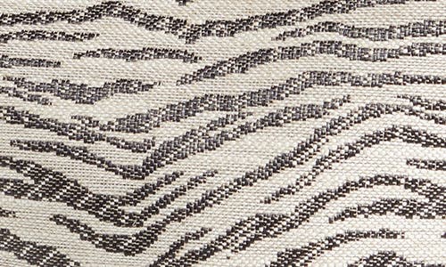 Jacquemus Le Bambola Leather-trimmed Tote Bag In Black And White Zebra 9dz