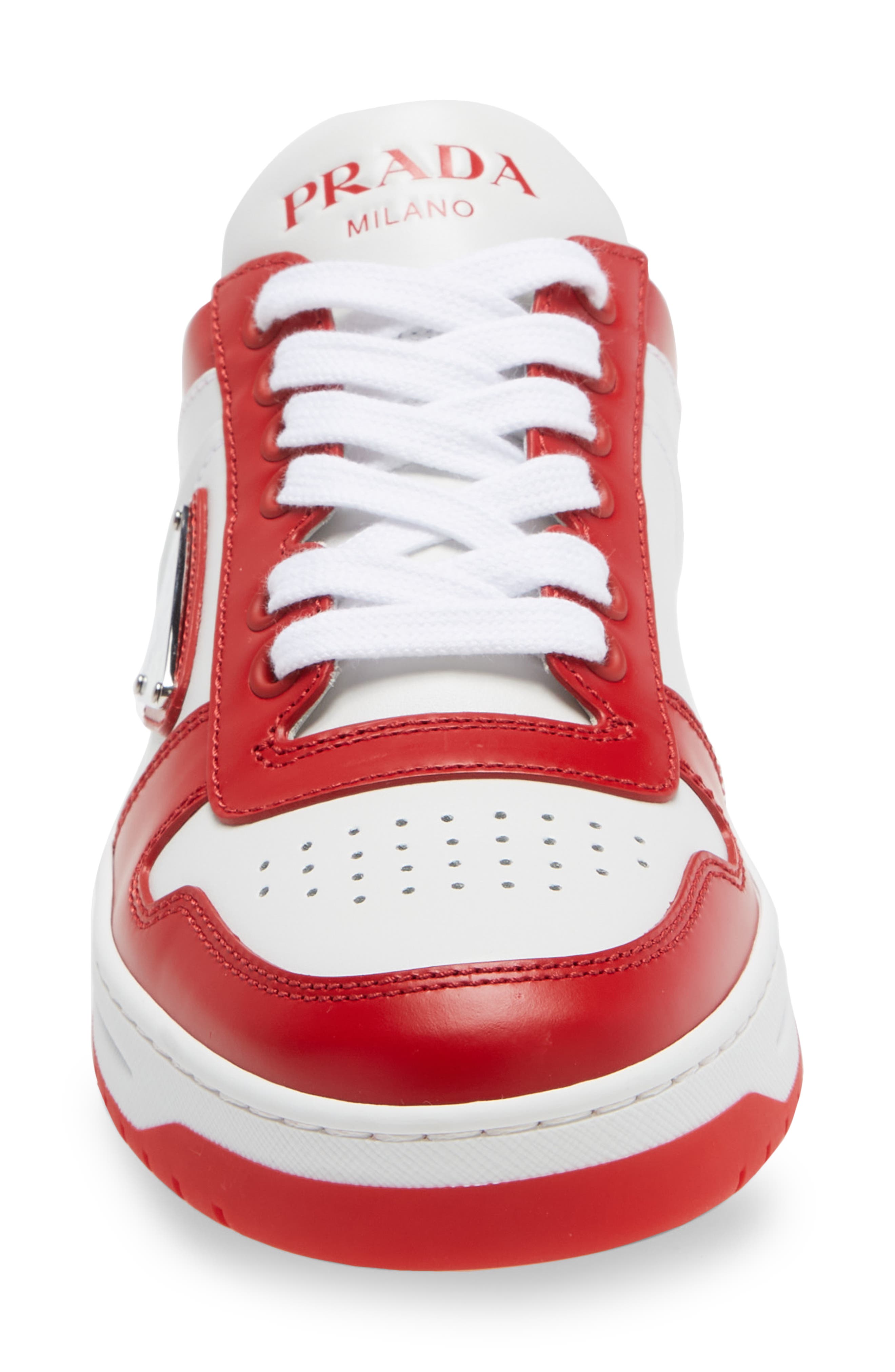 prada logo low top sneaker