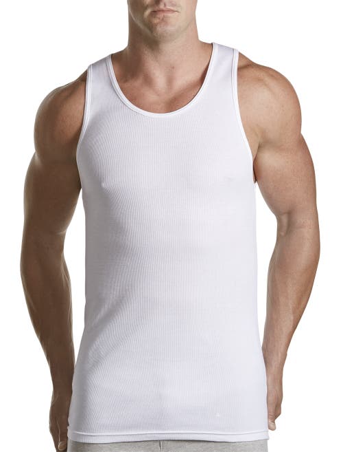 Harbor Bay 3-pack Athletic T-shirts In White