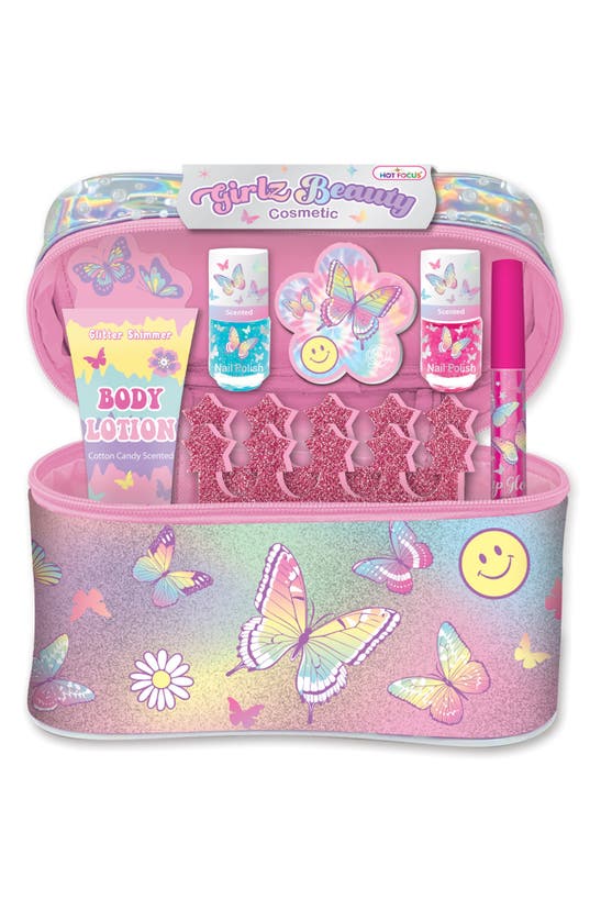 Hot Focus Kids' Girlz 6-piece Beauty Cosmetic Set In Asst